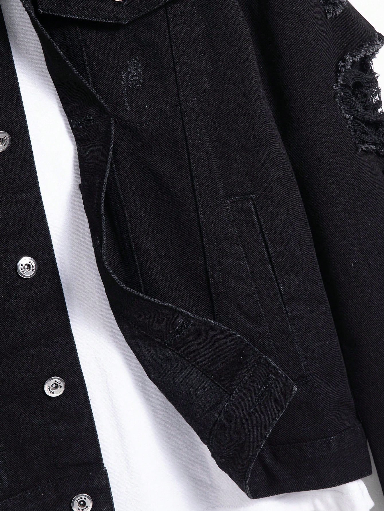 Korean Version Of Loose-fitting Denim Jacket 2
