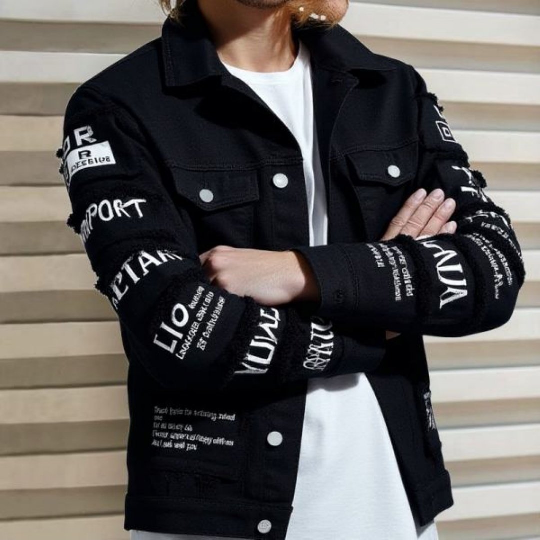 Korean Version Of Loose-fitting Denim Jacket
