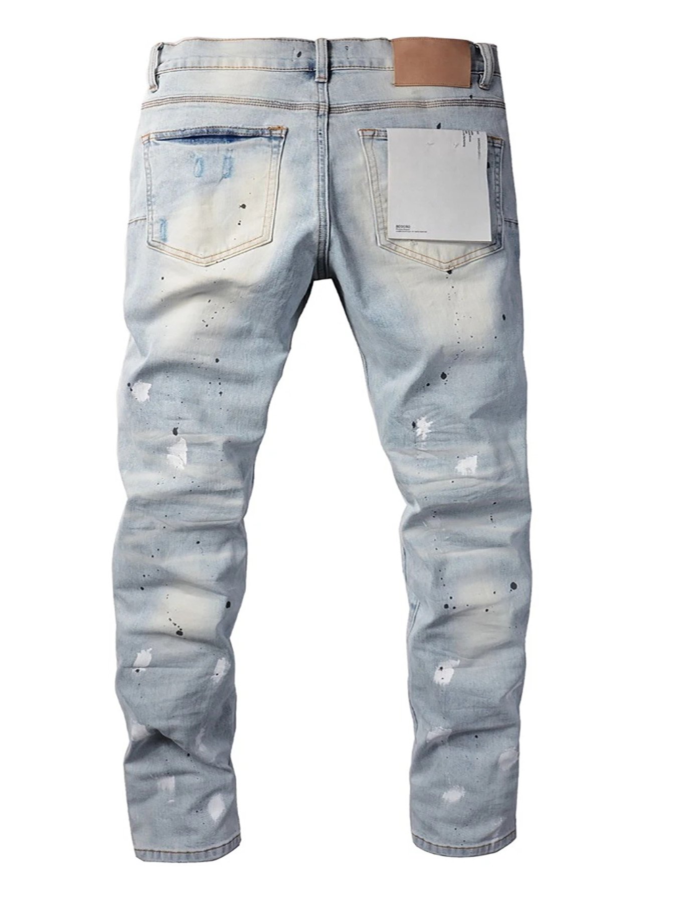 Shanxi Stretchy Slim Straight Pants