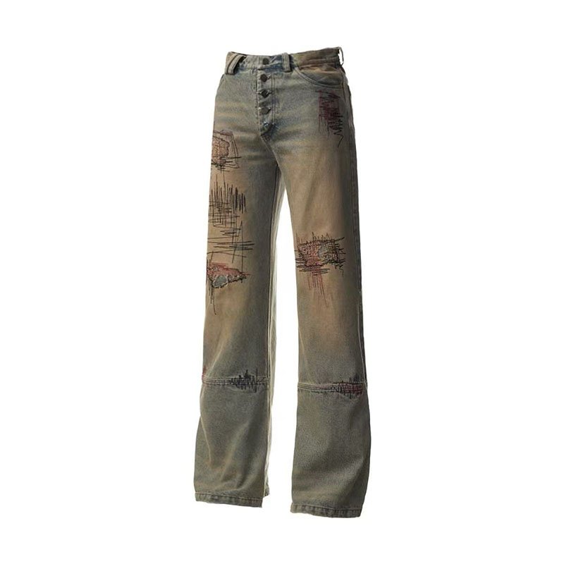 K2 - Non-stretch Straight-leg Pants