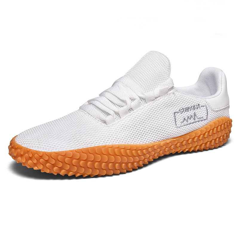 Spring and Summer Flying Woven Casual Shoes Large Men's Shoes Beathable Korean Forrest Gump Sneakers 2